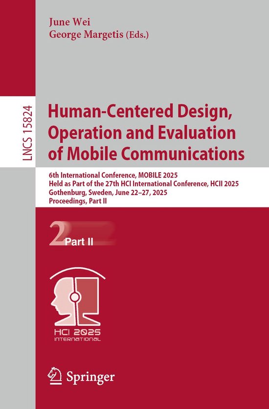 Springer Nature Proceedings Computer Science 2 - Human-Cente ... - cover