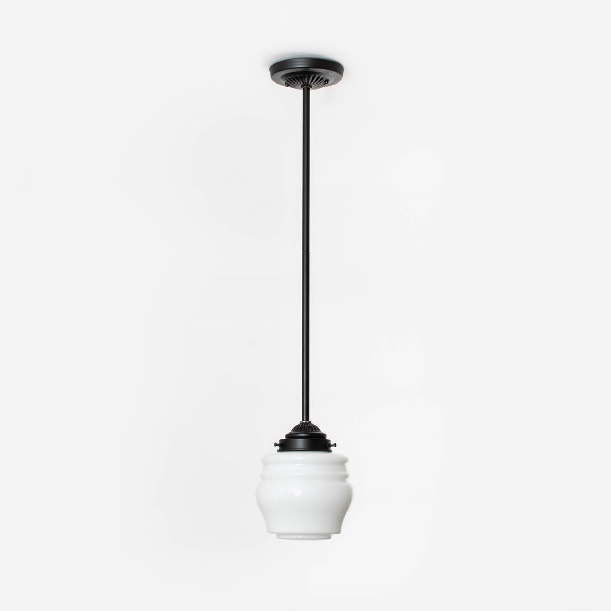 Coloured by Art Hanglamp Bloemknop Moonlight - Art Deco Trade Zwart