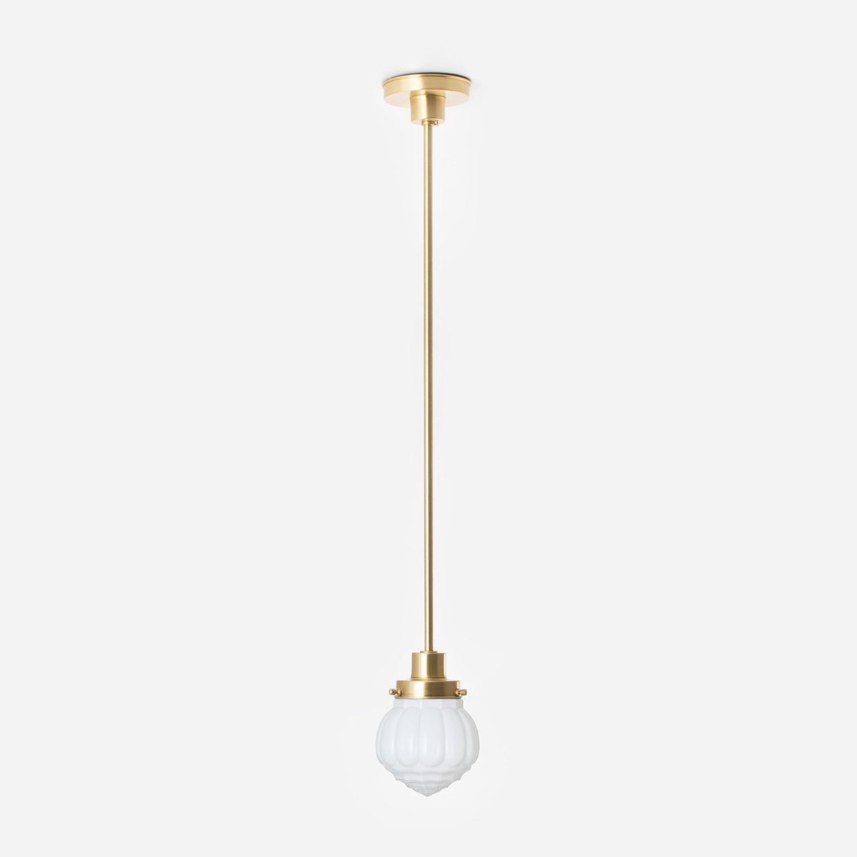 Hanglamp Wassail 20's Messing - Art Deco Trade