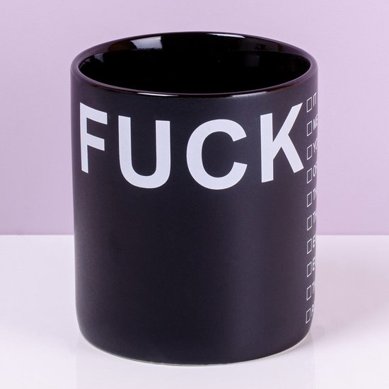 Fuck… Mug XXL - 885ML - 12,5cm x 11cm avec craie