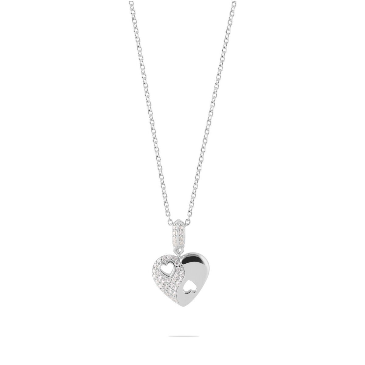 Jette - 89207957 - Ketting - Dames - 925 Zilver - gepolijst met Zirkonia - 48cm