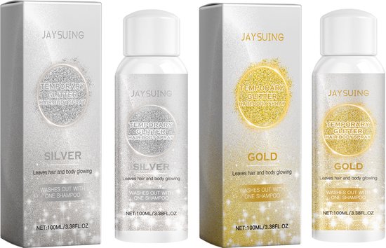 Dupli-color spuitbus glitter zilver transparant 400ml