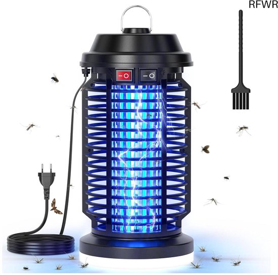 Elektrische Vliegenmepper En Muggenlamp - 4200V, 18W, Voor Het Vangen Van Vliegende Insecten