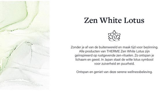 Therme Zen White Lotus Massage Oil 125ml
