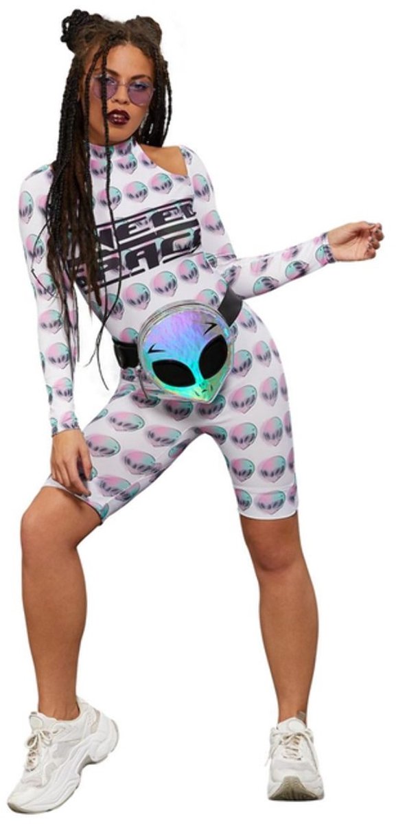 Alien Space Jumpsuit Dames - Maat M
