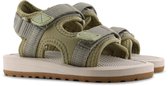 Shoesme Legergroene Lichtgewicht Sandaal - Sandalen Kind - Jongens - Olive Green - Spandex - Maat 31
