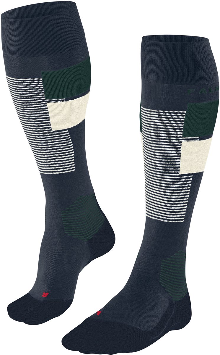 Herren SK4 Advanced warm dun Wol Functioneel Materiaal skisokken heren space Blauw