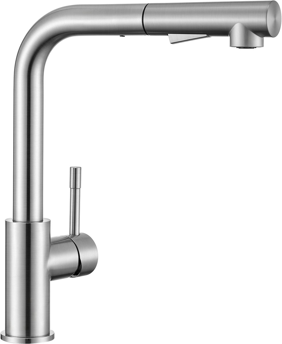 ANYCEE MAX Keukenkraan Handdouche, Keukenmengkraan met uittrekbaar, 360° draaibare kraan, Mengkraan met twee soorten waterstraal