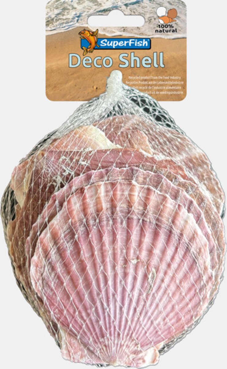 SuperFish Decoratieschelpen paars | 200 gram | aquariumdecoratie voor bodem en scape