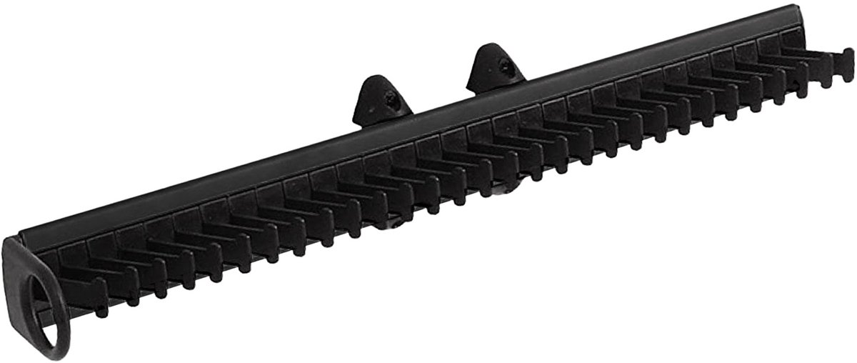SOTECH Stropdashouder Uitschuifbare riembeugel zwart, links en rechts uittrekbaar, BxDxH=450x78x81 mm