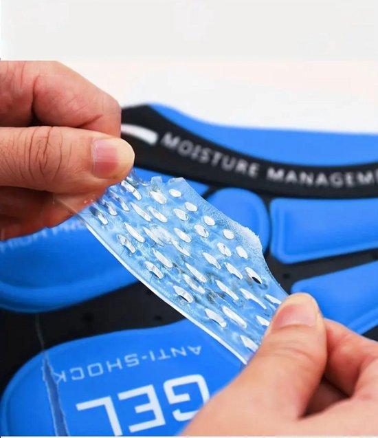 Mountainbike Onderbroek - Fiets Sportonderbroek - 5D Gel Pad Shockproof - Shockproof Sportonderbroek - Ademend & Comfortabel MTB Ondergoed - Fietsbroek voor Heren/Dames - Maat XL - Zwart - LOUZIR — afbeelding 4