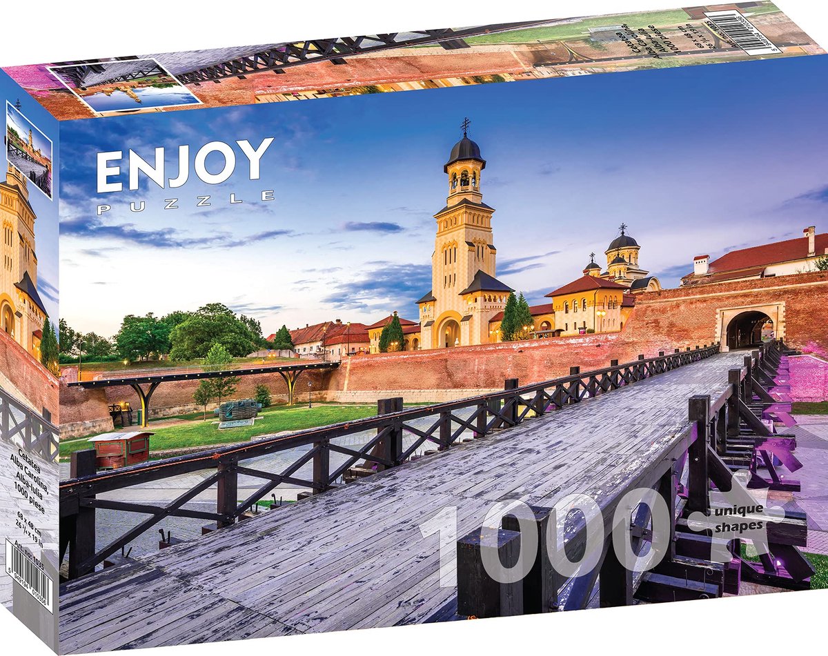 Enjoy Puzzle legpuzzel Alba Carolina Fortress Alba-Iulia 1000 stukjes.