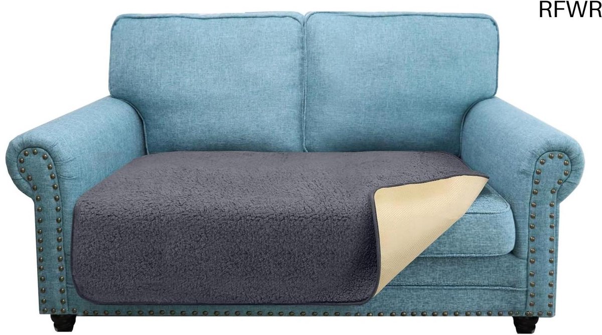 RFWR® Superzachte Dikke Kussenhoezen voor Loveseat en 2-Zitsbank - Antislip Bescherming voor Huisdieren