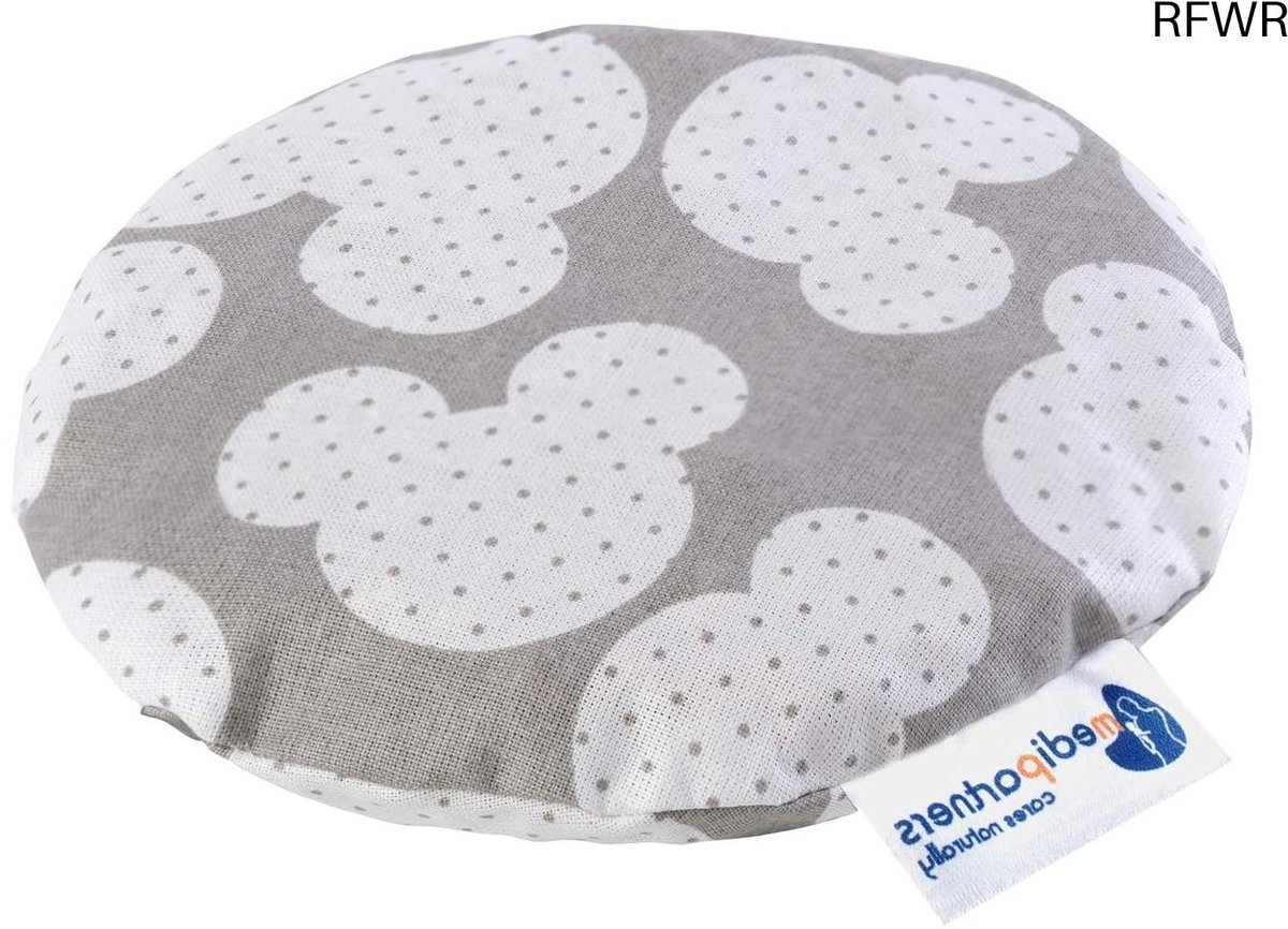 RFWR® Warmtekussen voor Baby's - Kersenpitkussen 15cm Eco 100% Katoen voor Massage en Therapie