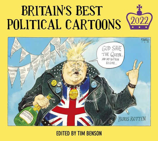 Britain's Best Political Cartoons 2022 - cover