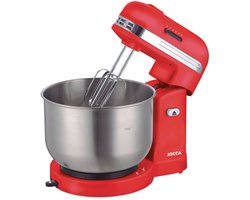 Jocca Bodegon - Keukenmachine - Keukenmixer - Keuken Machine - Mixer met Mengkom Keukenmachine - Mixer - Rood - 1586