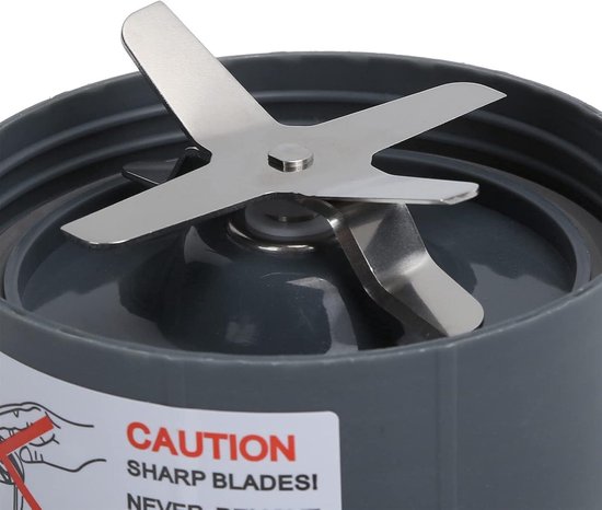32OZ sapcentrifugebeker met extractorkruismes, sapcentrifugebeker vervangende onderdelen geschikt voor 600W 900W blenders van Merkloos — afbeelding 2