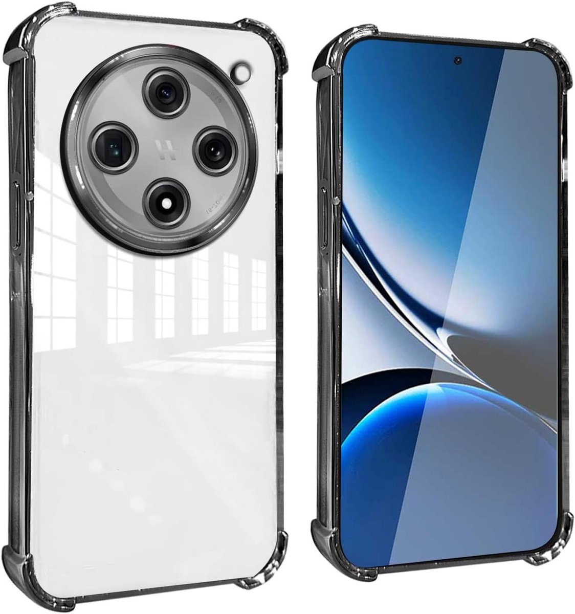 Allecto Plus - Transparante schokbestendige telefoonhoes voor OPPO Find X8 Pro