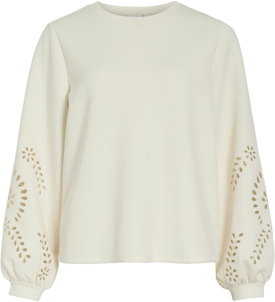 VILA - VISANDY L/S DETAIL SWEAT TOP - NOOS Dames Trui