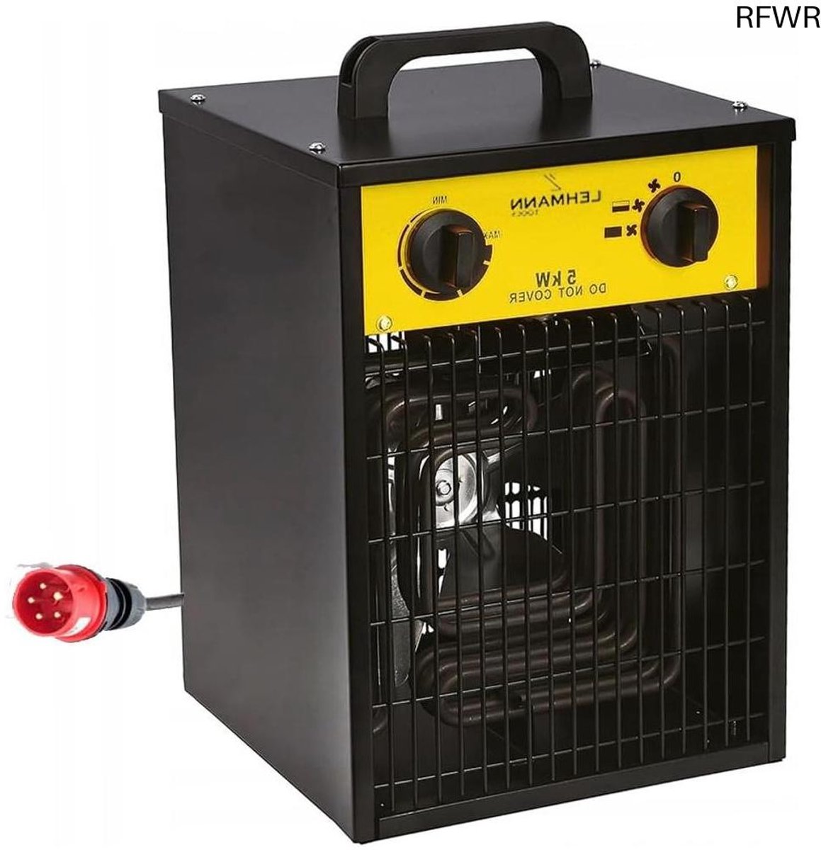 RFWR® Sterke ventilatorkachel 5000 W voor industriële verwarming