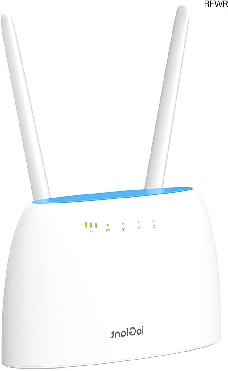 RFWR® 4G SIM LTE MiFi-router Dual-Band AC 1200 Mbps, Draadloze 4G-router voor Maximaal 64 Apparaten