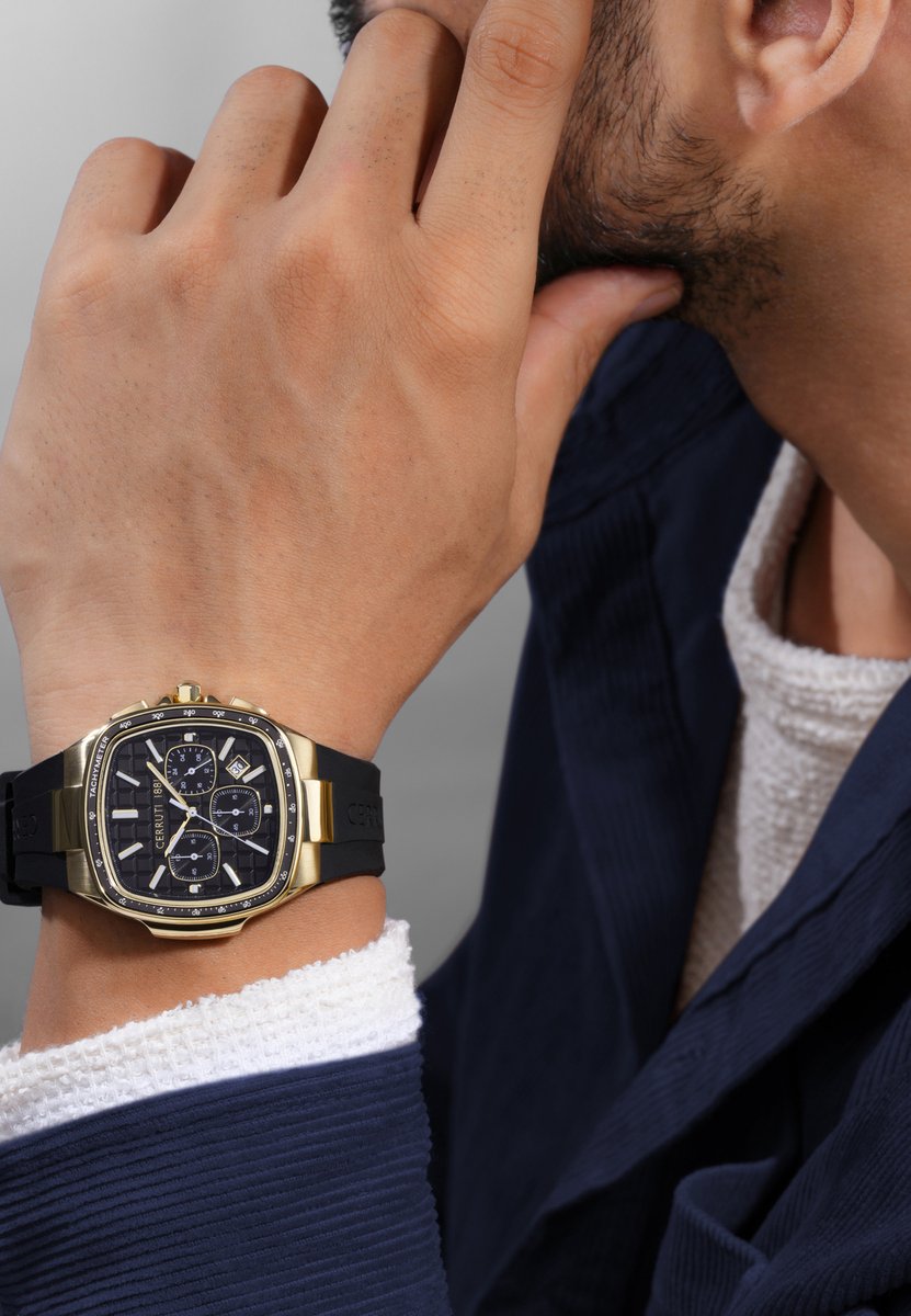 Chronograaf Casale Black - Gold