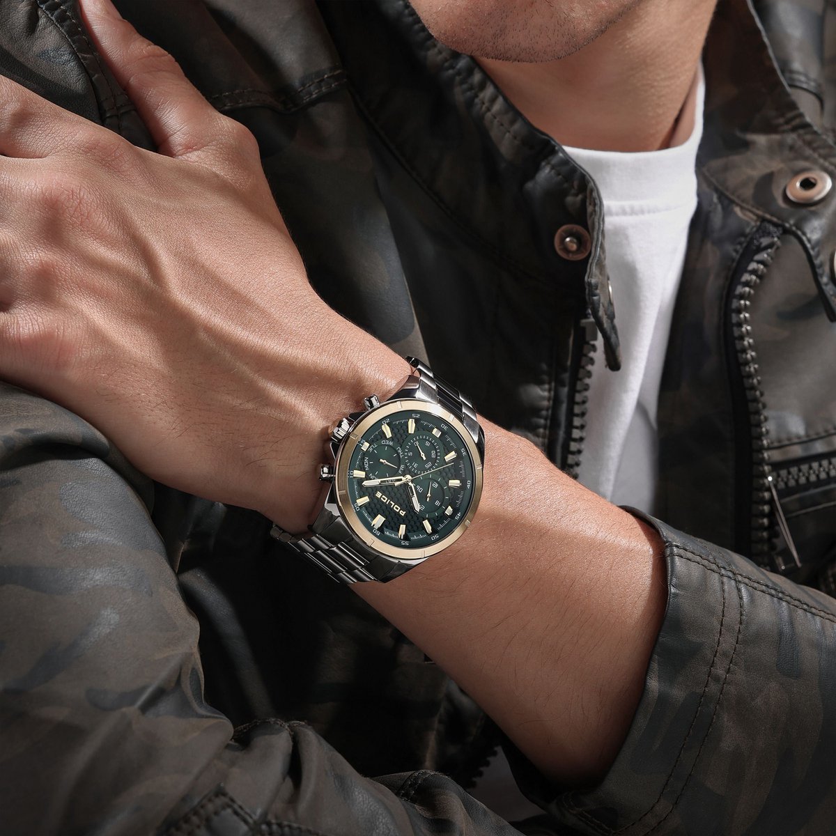 Horloge Motion Green