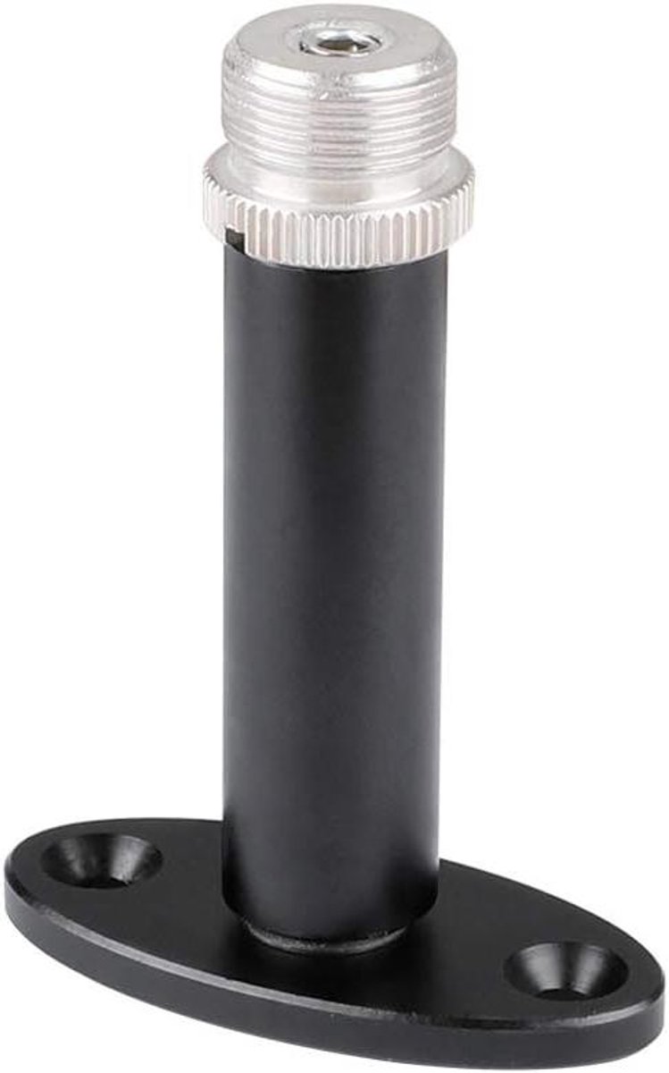Muurbeugel met 5/8"-27 schroef voor microfoonhouder - Bevestiging voor muurmontage met schroef - Stevige muurbevestiging