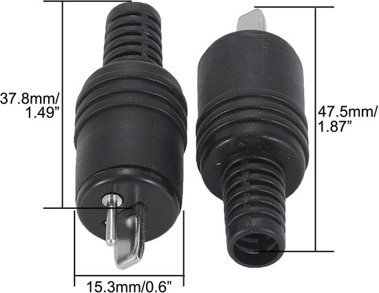 Inbouw luidspreker aansluiting - Inbouw luidspreker aansluiting, Twee luidsprekers, Afmetingen: 86 x 86 mm, RVS. Extra: Verguld