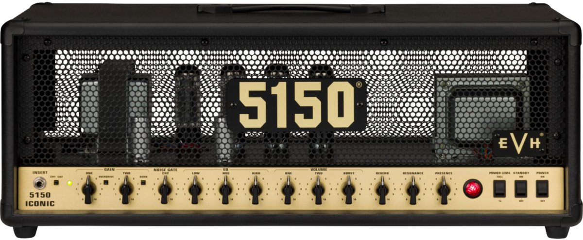 EVH 5150 Iconic Series EL34 80W Head - Buizenversterker top voor elektrische gitaar