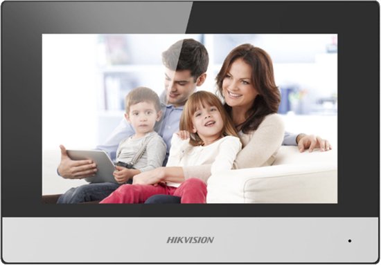 Hikvision DS-KIS604-S(C) Video Intercomset met 7" Touchscreen, WiFi, PoE-switch en 16GB microSD — afbeelding 2