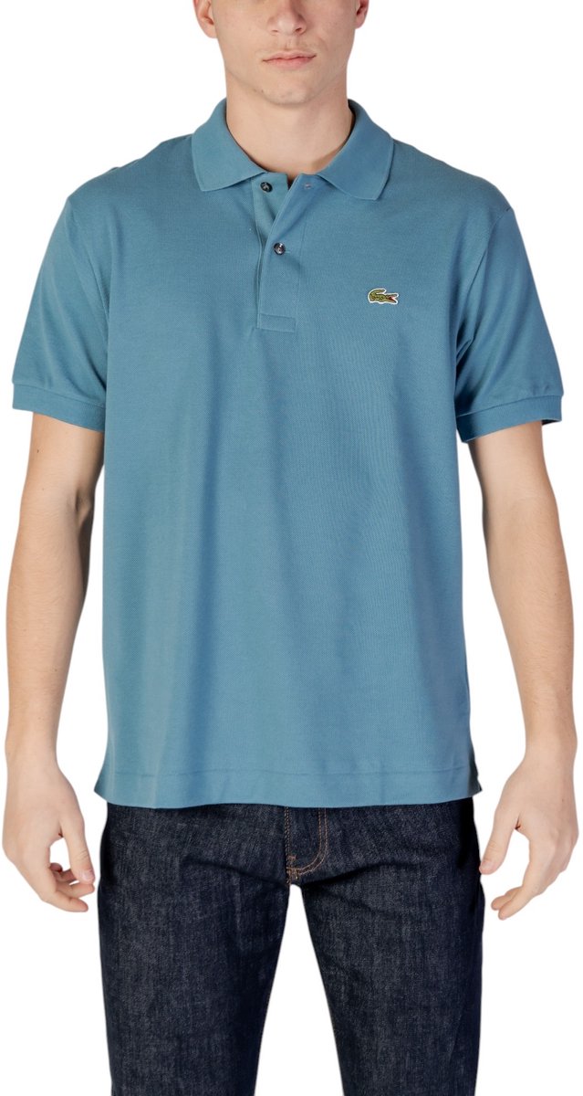 Lacoste Polo Met Labelpatch Blauw