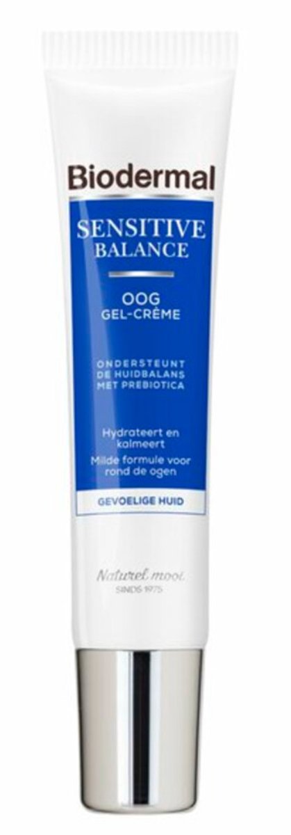 Goedkoopste 2x Biodermal Sensitive Balance Oogcrème 15 ml