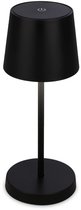 BRILONER - Oplaadbare Tafellamp - dimbaar - USB-C - zwart - 26cm