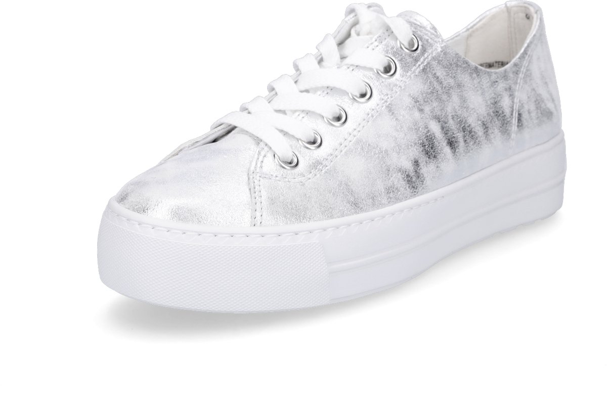 Paul Green dames sportschoenen zilver metallic 7