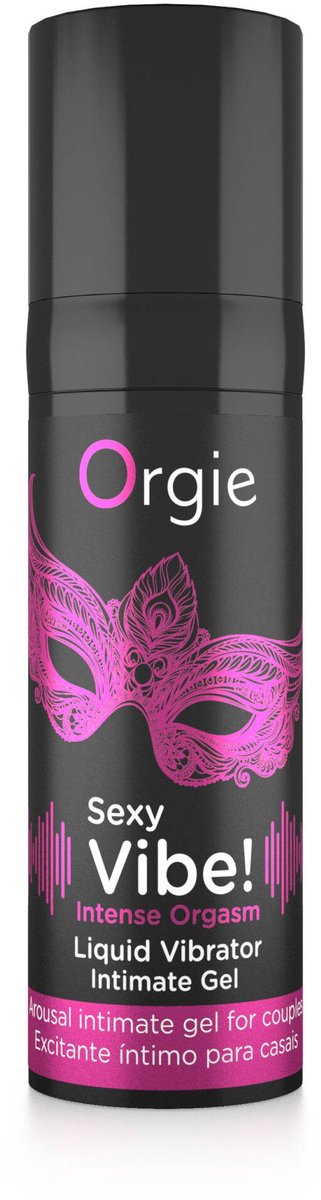 Orgie - Sexy vibe! Intense Orgasm - Liquid Vibrator / Stimulating Gel
