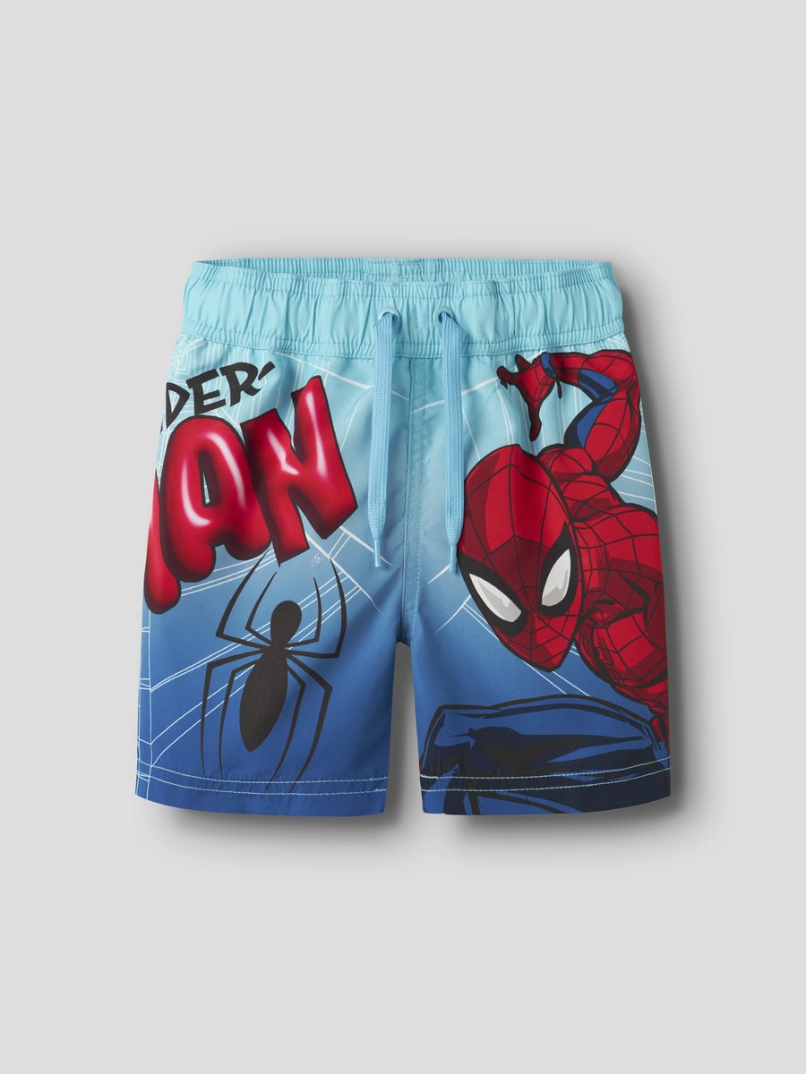 NAME IT - NMMMALTE SPIDER LONG SWIMSHORTS MAR - Jongens - Badpakken