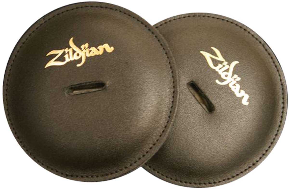 Zildjian Leather Pads (paar) voor Marching Cymbals - Accessoire voor marching drums
