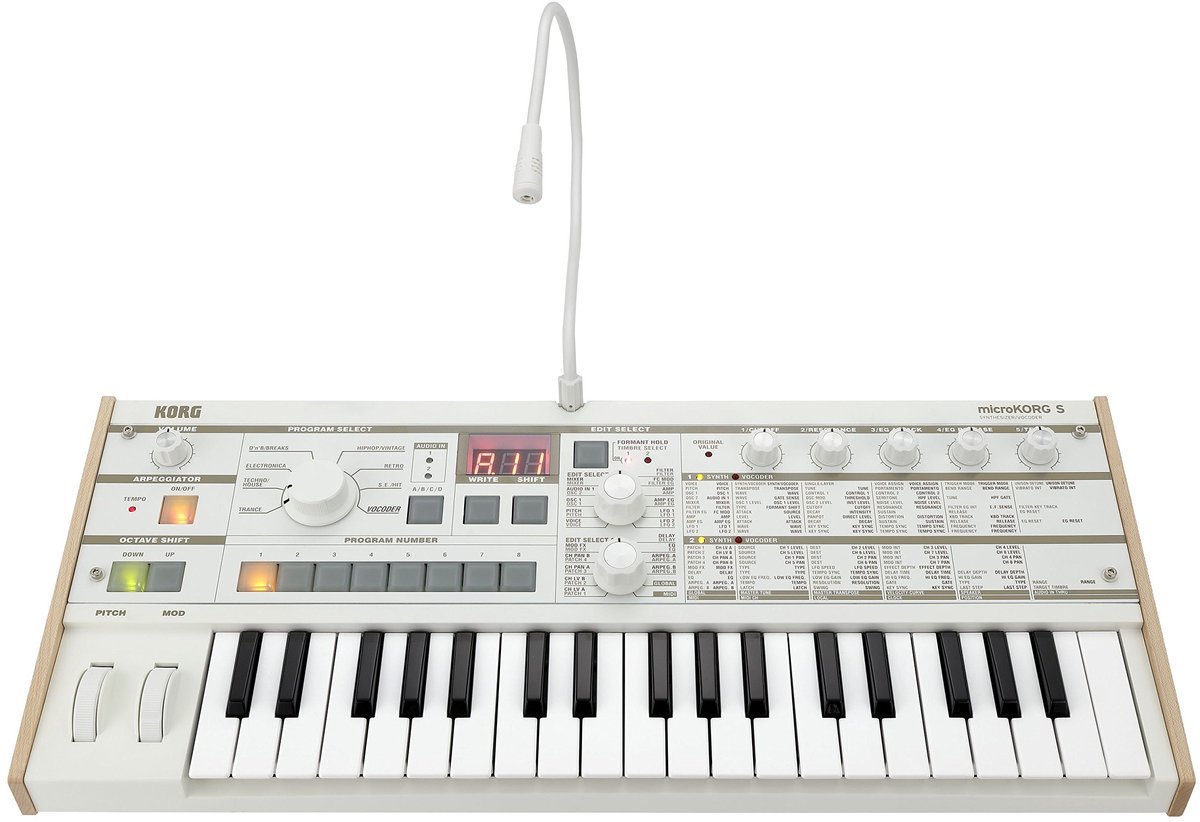 KORG microKORG S Virtueel-analoge synthesizer met vocoder