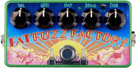 Z.VEX Fat Fuzz Factory Vexter - Distortion voor gitaren | bol