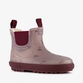 Mountain Peak korte kinder regenlaarzen gevoerd roze - Maat 24 - 100% stof- en waterdicht