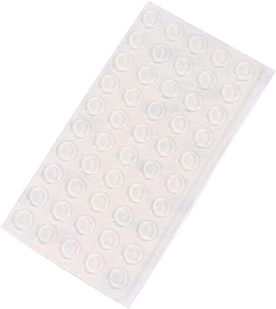 Allecto Premium - Rubberen Zachte Bumper voor Kastdeuren en Tafelbekleding - Mat met Zelfklevende Beschermingsmat - Deurknopwandbescherming