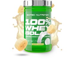 Scitec Nutrition Scitec Nutrition ® - 100% Whey Isolate (700 gram - Banana) - Banaan - 28 eiwitshakes - whey protein isolate - whey isolaat - poeder