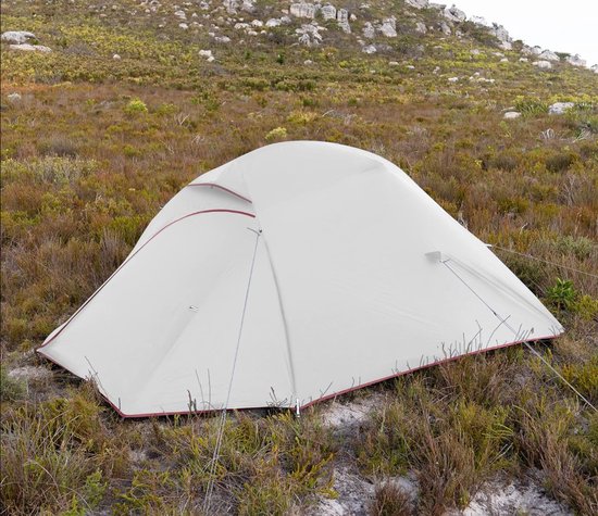 Cloud Up 3 Upgrade - Naturehike - Tente 3 personnes - Léger - Incl. tapis de sol gratuit - 20D 4000MM - Imperméable - Randonnée & Marche