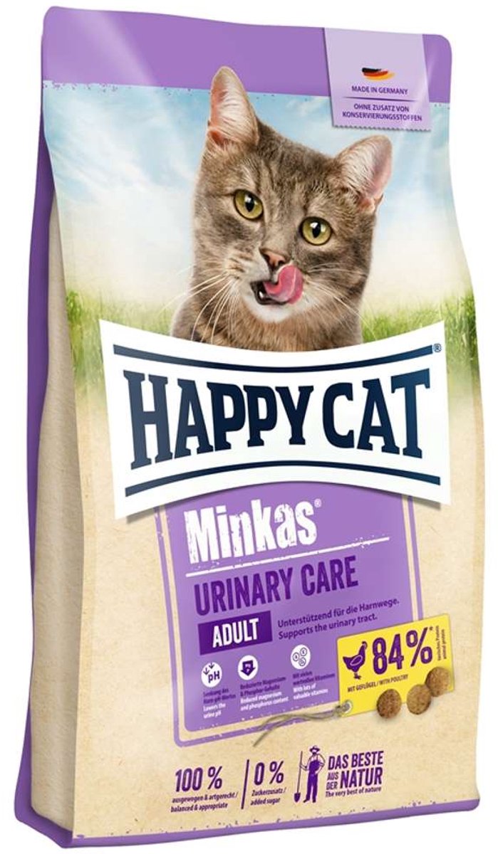Happy Cat Minkas Adult Urinary Care Gevogelte - 1,5 kg