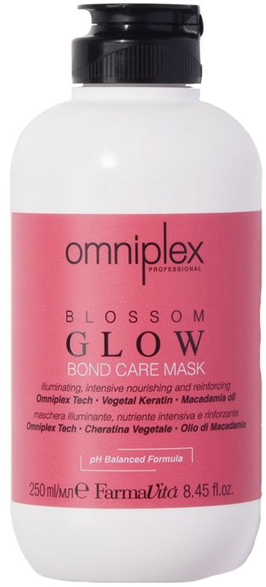 FarmaVita Omniplex Blossom Glow Bond Care Mask 250ml