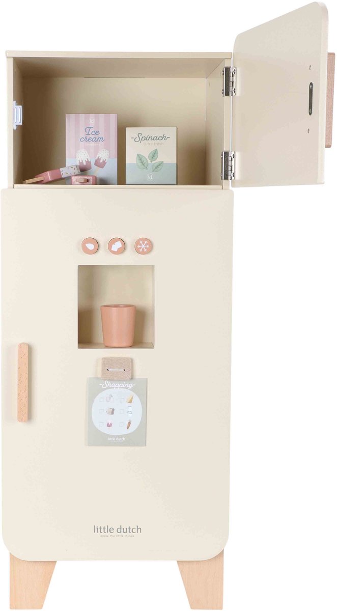 Little Dutch Houten koelkast FSC Limited Edition — afbeelding 3