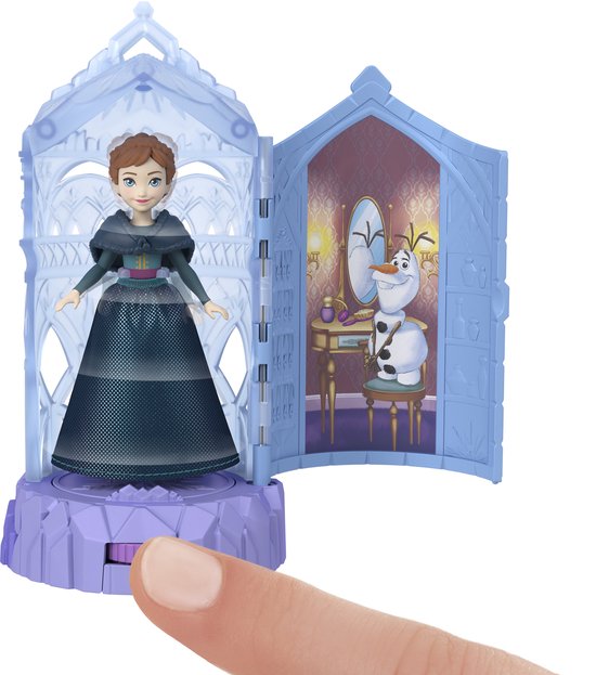 Disney Frozen STORYTIME STACKERS Ice Castle Spin Surprise Doll, Modepop, Vrouw, 3 jaar, Jongen/meisje, 152,4 mm, 143 g van Mattel — afbeelding 5