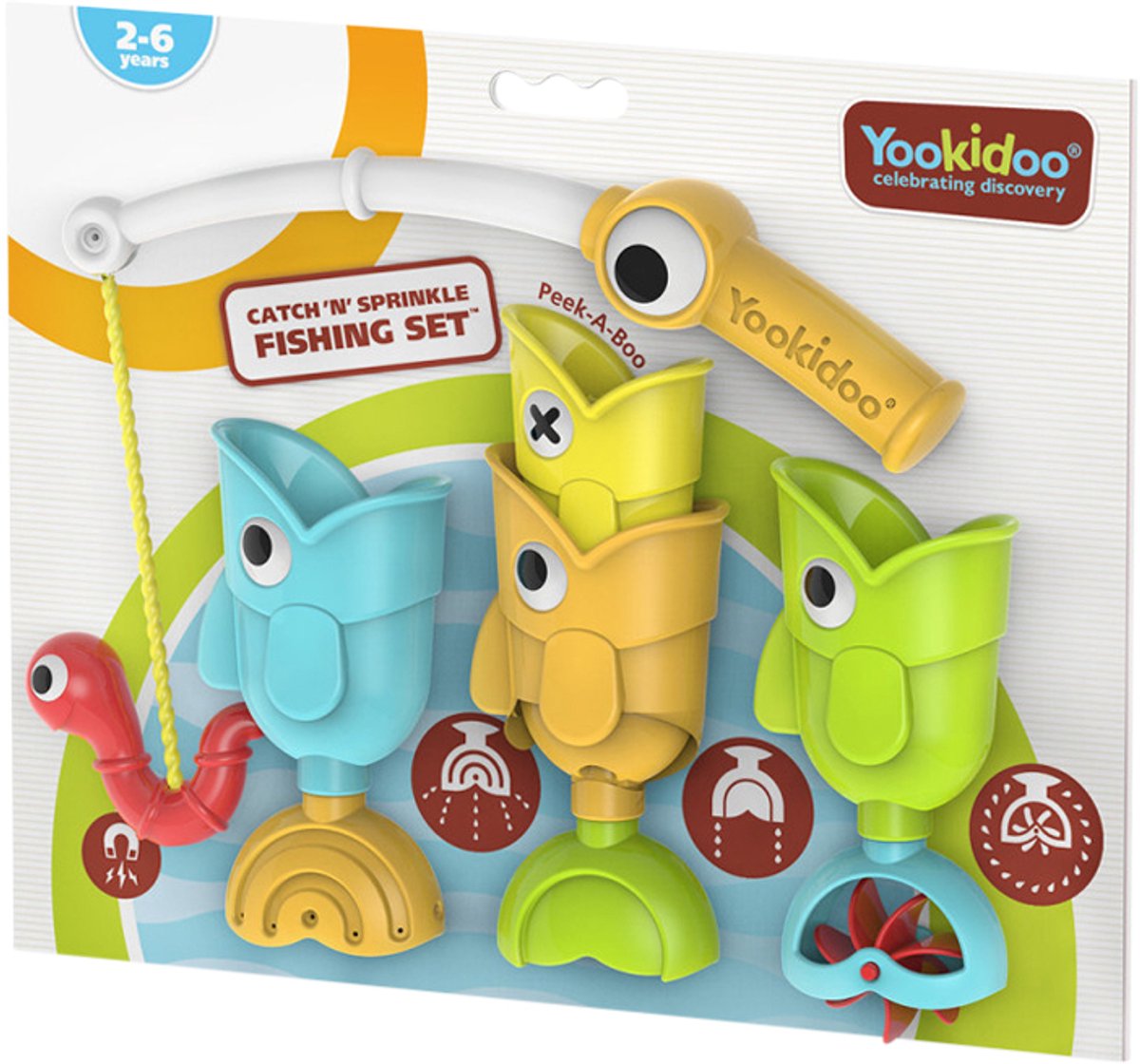 Yookidoo Catch 'N Sprinkle Fishing Set