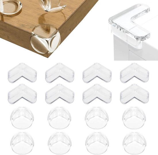 Nuvance Hoekbeschermers Baby - 12 stuks